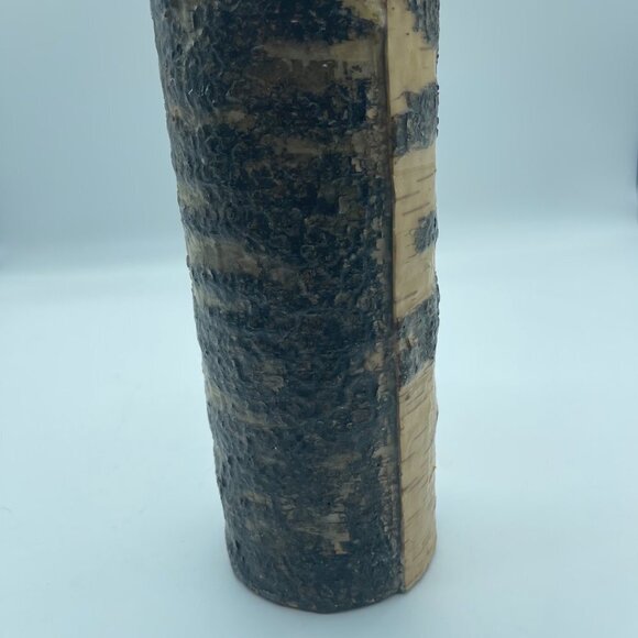 Large Candle Brown Tan Tree Trunk - Picture 6 of 11